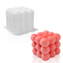 Buborék kocka - gyertya szilikon forma