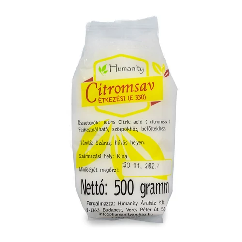 Citromsav 500 gramm