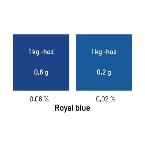 Folyékony gyertyaszínező - királykék - 10 ml