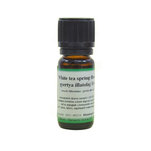 White tea & spring flower gyertyaillat - 10 ml